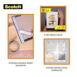 Scotch 3M Strong Double-sided Tape - 2.4 x 11 cm